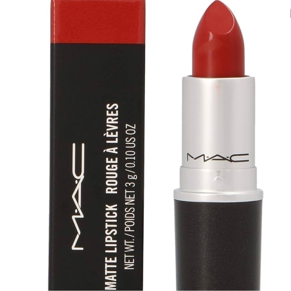 MAC Matte Lipstick by M.A.C, Chili, 1 Count new in box